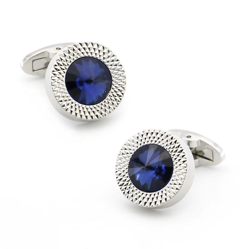 Men's Sea Brass Big Stone Cufflinks & Retail