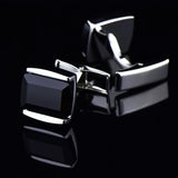 Men's Metal Copper Enamel Cuff Links Jewelry