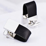 Copper Enamel Cufflinks for Wedding Party