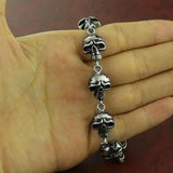 Men's Skull Bracelet Stainless Steel Jewelry