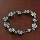 Men's Skull Bracelet Stainless Steel Jewelry
