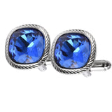 Men's Zircon Cufflinks Business Wedding Accessories