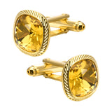 Men's Zircon Cufflinks Business Wedding Accessories