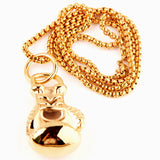 Men's Stainless Steel Boxing Glove Necklace Chain Pendant
