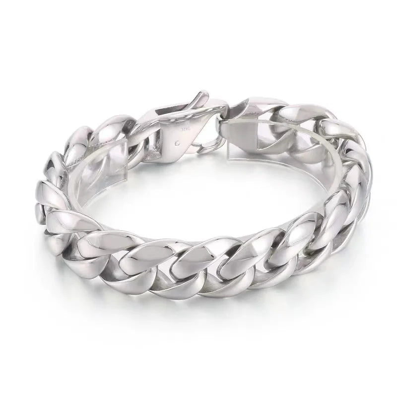 Men's Stainless Steel Cuban Bracelet