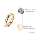 Men's Thin 6MM Tungsten Carbide Wedding Ring