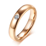 Men's Thin 6MM Tungsten Carbide Wedding Ring
