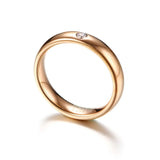 Men's Thin 6MM Tungsten Carbide Wedding Ring
