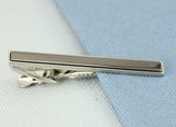Men's Silver Red Orange Purple Tie Clip S270