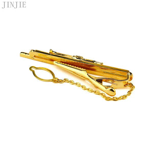 Men's Tool Box Metal Tie Clip Trumpet Design
