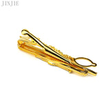 Men's Tool Box Metal Tie Clip Trumpet Design