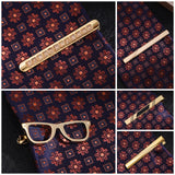 Men's Variety Tie Retainers Clips - Shapes Fashion Clothing Accessories