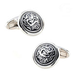 Men's Vintage Copper Chinese Dragon Cufflinks