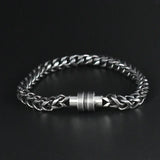 Men's Vintage Stainless Steel Punk Biker Chain Bracelet