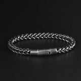 Men's Vintage Stainless Steel Punk Biker Chain Bracelet