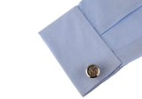 Men's Watch Movement Cuff Links Stainless Steel 4 Colors