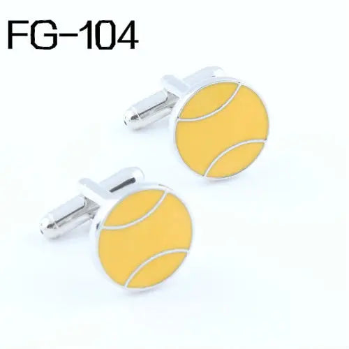 High Cufflinks For Men 2013 Tennis Style