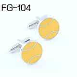 High Cufflinks For Men 2013 Tennis Style