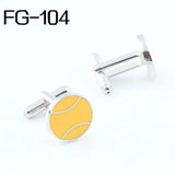 High Cufflinks For Men 2013 Tennis Style