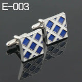 Men's Cufflinks with Enamel Finish - High Quality Wholesale