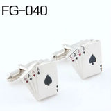 High Cufflinks for Men - 4Ace Poker Wholesales - 2013