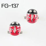Ladybug Cufflinks for Men - High Novelty 2014 Shipping