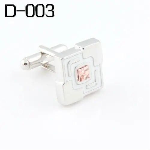 High Cufflinks for Men Rhinestone D003