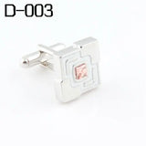 High Cufflinks for Men Rhinestone D003