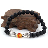 Dragon Head Bracelet Turquoise Stone Men Women Jewelry Gift