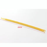 24k Gold Men's Bracelet Wedding Anniversary Jewelry