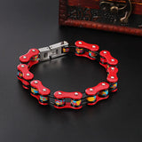 Men's Domineering Steel Bicycle Chain Bracelet - Titanium Steel
