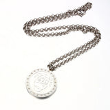 Gold-Plating Pendant Crystal Necklace for Men and Women