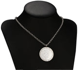 Gold-Plating Pendant Crystal Necklace for Men and Women