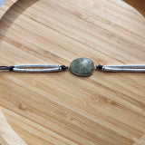 Men's Stone Bracelet Leather Rope Bangle Accessory