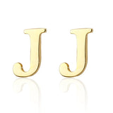 Men's J Logo Gold Cufflinks French Shirt Cuff Links