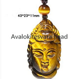 Men's Tiger's Eye Stone Pendant Necklace Boutique Jewelry