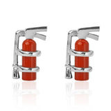 High-Quality Copper Fire Extinguisher Cufflinks Set of 5 Pairs