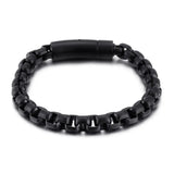 Men's Titanium Steel Motorcycle Chain Bracelet