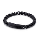 Men's Titanium Steel Motorcycle Chain Bracelet
