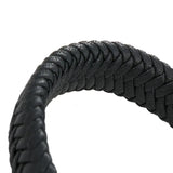 Men's Titanium Leather Bracelet