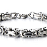 Men's Stainless Steel Heavy Bracelet B106