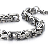 Men's Stainless Steel Heavy Bracelet B106