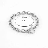 Stainless Steel Basic Bracelets Toggle Clasps Connectors DIY Jewelry