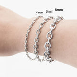 Stainless Steel Basic Bracelets Toggle Clasps Connectors DIY Jewelry
