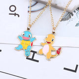Japanese Cartoon Enamel Charm Pendant Necklace for Girls