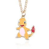 Japanese Cartoon Enamel Charm Pendant Necklace for Girls