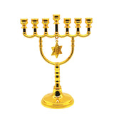 Menorah Alloy 7 Branch Jewish Display