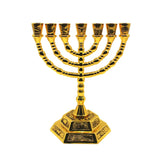 Menorah Alloy 7 Branch Jewish Display