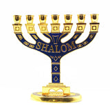Menorah Alloy 7 Branch Jewish Display