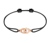 French 925 Silver Rose Ladies Handcuffs Bracelet Adjustable Jewelry
